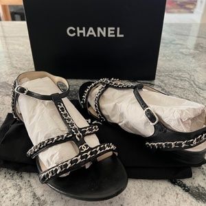 CHANEL Sandals Womens size 41